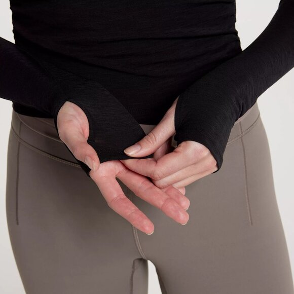 CALIA Women's Long Sleeve Wrap Top - Picture 4 of 4